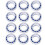 24-Pack Lagerbyteshjul för  Pool Cleaner C60 C-60 180 280 Pool Cleaners Delar 2