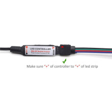 3X RF17 Keys Remote 12V Wireless RGB Controller voor PC Computer Case 5050 RGB LED Strip Light