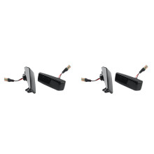 4X LED Dynamic Side Maker Luces Repetidoras Lámpara de Señal de para CES SL CLASE W201 190 W202 W124 W140 R129