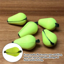60Pcs EVA Teardrop Strike Fly Fishing Float Strike Indicator Fishing Bobbers for Fly Fishing Accessories