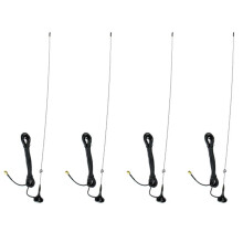 4X UT-108UV Antenna A Magneti Dual Band SMA-M 144 / 430Mhz per Radio