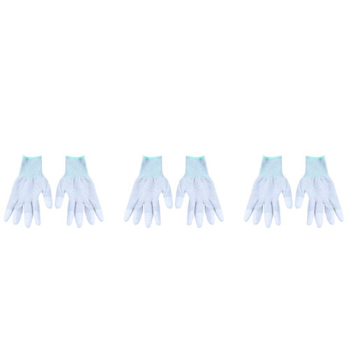 3X Anti Static Anti Skid ESD Electronic Labor Working Glove PC Computer Repair Size: M