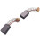 12 Pcs 5mm x 8mm x 13mm Carbon Brushes for Angle Grinder Orbital Sander 5