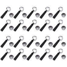20pcs 51mm Stainless Steel Bottomless Coffee Portafilter for Professional Coffee Maker Accessory
