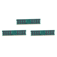 3X DDR2 4GB Memory RAM 1.5V 800MHZ PC2-6400 240 Pin Desktop DIMM Unbuffered Non-ECC for  Motherboard Desktop