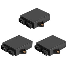 3X 4Rf-82305-00 Unité de Commande D'Allumage de Boîte Cdi Moto pour Virago 250 Xv250 V-Star 250Cc 1995-2007 Noir