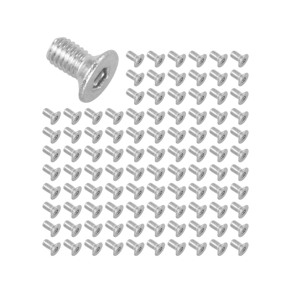 M3 X 6Mm Hex Socket Countersunk Flat Screw Bolts 500Pcs 6034163730713