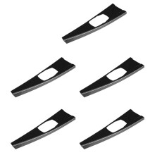5X Car Multimedia Panel Cover Trim Sticker for 3 Series F30 F34 4 Series F33 F36 Carbon Fiber Interior Trim