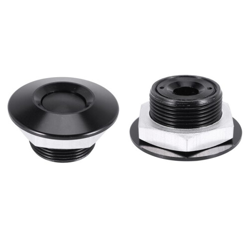 32X Push Button Quick Release Car Hood Bonnet  Pin Lock Bumper Clip Black 2