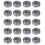 20 Pcs Single Shielded 608Z Miniature Deep   Bearings 1