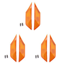 3Set of Side Lamp Lens for 2016- 10Th Gen Sedan/Coupe/Hatchback(Orange)