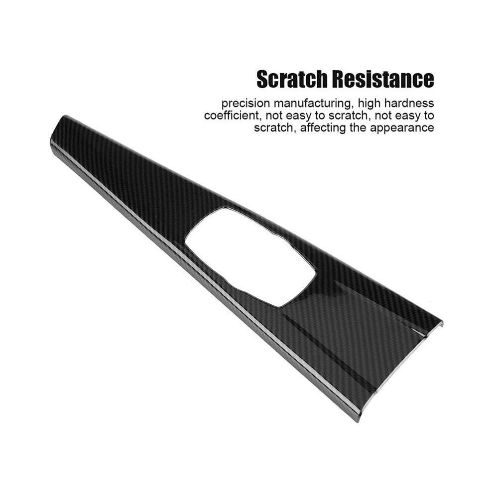 5X Car Multimedia Panel Cover Trim Sticker For 3 Series F30 F34 4 Series F33 F36 Carbon Fiber Interior Trim 6033949170514
