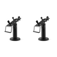 2X Supporto per Macchina POS Supporto per Espositore Girevole A 360 Gradi Staffa di Sicurezza Supporto Flessibile Regolabile per Artigli Pos