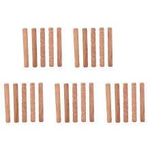 25St Keramikverktyg TräHandrullar för Clay Clay Stamp Clay Pattern Roller