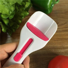 Cuchara de Distribución de Masa para Pasteles de 4 Piezas, Botón Deslizante de un Toque Que Dispensa Masa, Herramienta para Hornear Dispensador de