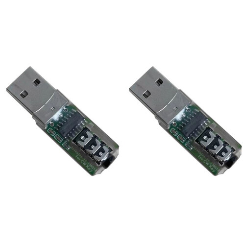 2X for VBand Morse USB Key Trainer Vband Mobile Phone Computer Connector Code Trainer Telegraph Trainer Key Connection