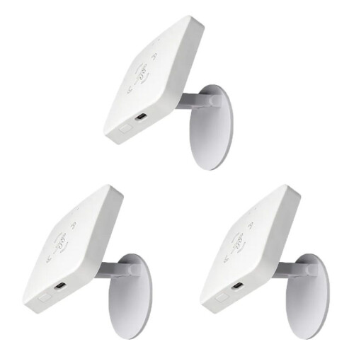 3X Tuya Zigbee Human Presence Detector with Holder  Human Body PIR Sensor MmWave  Microwave Motion Sensor