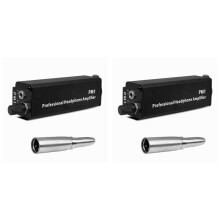 2X PM1 Professionele Hoofdtelefoonversterkerconverter XLR Naar 3,5 mm Audio-Interface Draagbare HIFI-Hoofdtelefoonversterker