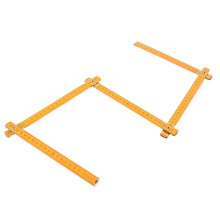 4X Portable Carpenter Wooden Folding Ruler 100cm/39inch