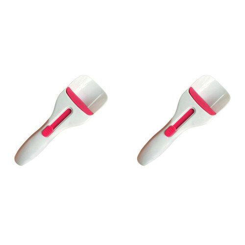 2pcs Cake Batter Distribution Scoop, One-Touch Sliding Button Dispenses Batter, Home Batter Dispenser Baking Tool