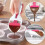 2pcs Cake Batter Distribution Scoop, One-Touch Sliding Button Dispenses Batter, Home Batter Dispenser Baking Tool 4