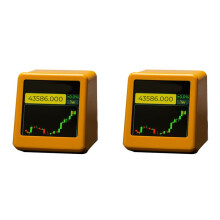 2X pour NerdMiner BitCoin, Affichage des Stocks de Crypto-Monnaie, Taux de Change, Suivi des Prix, Ticker Météo, Horloge C