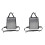 2X Bilstolsrygg Molle Panel, Molle Panel Organizer för Bil, SUV-Lastbil, Utrustning Modular för EDC Pouch Tool Accessories 1