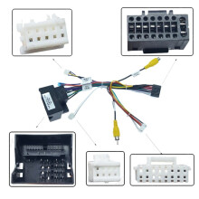2X Auto 16PIN Audio Power Kabel Radio Kabel Baugruppe mit Canbus Box für 3008 2008 C4 C-Quatre C4L C3 XR C5
