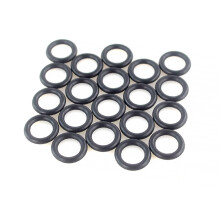 Black Rubber O Rings Multiple Use for Fishing Bites Alarms Rod