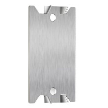 100X Safety Nail Plate for Wood Studs Cable Protector Plate Steel Safety Plate for Wood Stud Anti Nail Protection Plate