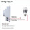 2X 5.8GHz Microwave  Sensor  Knob  Adjustment LED Light Sensor  Human Motion Detector 5