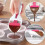 6pcs Cake Batter Distribution Scoop, One-Touch Sliding Button Dispenses Batter, Home Batter Dispenser Baking Tool 7