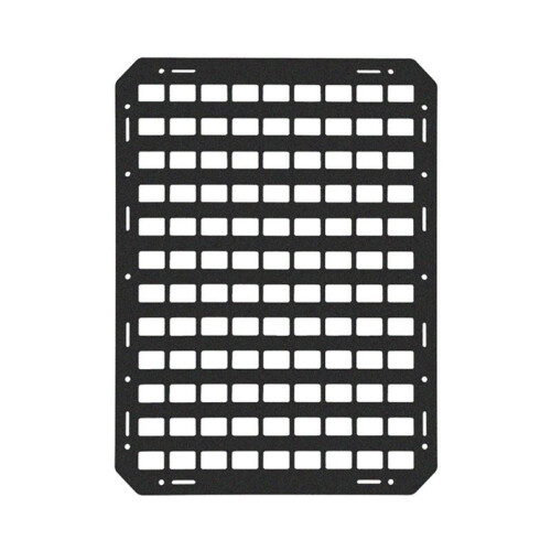 2X Bilstolsrygg Molle Panel, Molle Panel Organizer för Bil, SUV-Lastbil, Utrustning Modular för EDC Pouch Tool Accessories 1