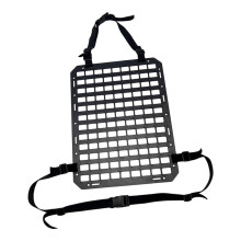 2X Panneau Molle de Dossier de Siège de Voiture, Organisateur de Panneau Molle pour Voiture, Camion SUV, Équipement Modulaire pour Accessoires