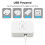 3X Tuya Zigbee Human Presence Detector with Holder  Human Body PIR Sensor MmWave  Microwave Motion Sensor 3