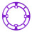 Bicycles Chainring Shield Chainring-P urple 32T 34T 36T 1