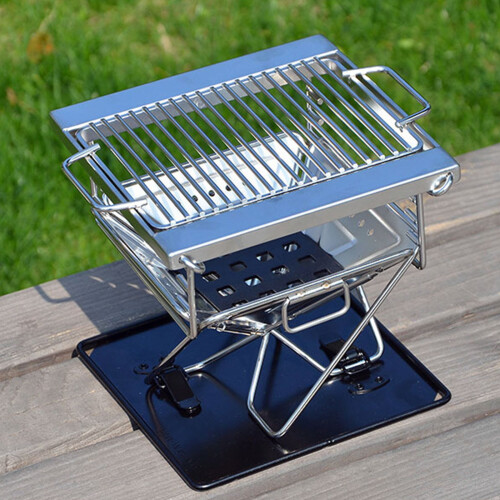 Large Capacity Folding Fire Stove Suitable for Outdoor Cooking 1