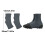 Athletic Cleat Covers Protective Slip Resistant-Baby Blue 4