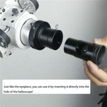 2X Datyson 1.25 Pouces Cheshire Oculaire de Collimation pour Télescopes Réfractaires Newtoniens Structure Télescope Astronomique