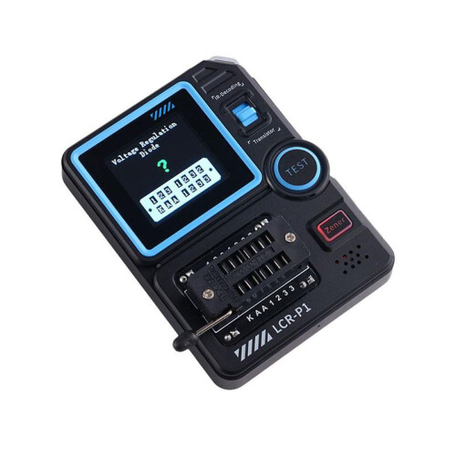 2X -P1 Transistor Tester Diode Triode Capacitance Resistance JFET,ESR  Meter Meter Tester Multifunction MOSFET 1