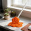 Modern 3D Printed Writing Tool Rack Pencil Support-Blue 5