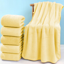 Velvet Bath Towel 28x55in – Thick, Quick-Dry, Soft Plush Fleece, Highly Absorbent, Non-Shedding, Hanging Loop, Multiple Colors