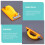 HEMOTON Sanding Block Holder Automotive Yellow 3 Pcs 3
