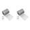 2X Gutter Guard Mesh Filter Gutter Cover DIY Gutter Screen Protection Netting Roll with 20 Fixed Cable Tie for Leaves 1