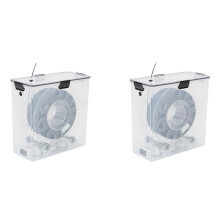 2X 3D Printer Filament Dry Box Storage Hot-Air Heating Storage Printing Material Box Holder Moisture-Resistant