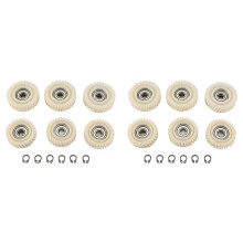 12PCS 47.5x13mm 41.5x11mm Oblique Planetary Gear 35 31 Teeth Helical Gears with 7.94mm Bearings