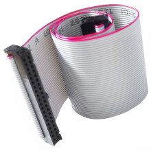 2X 40 Pin Replace Data Cable Female to Female IDE Cable Dual Row IDE Data Extension Cable 30cm for Server Hard Disk