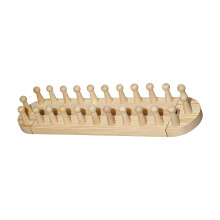 Pädagogisches Holzstrickwerkzeug, einfache Montage,