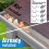 2X Gutter Guard Mesh Filter Gutter Cover DIY Gutter Screen Protection Netting Roll with 20 Fixed Cable Tie for Leaves 6