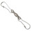 24 Pack  Double Clip Swivel Hooks for Wind Spinners, Hanging Windsock, Bird Feeders 3